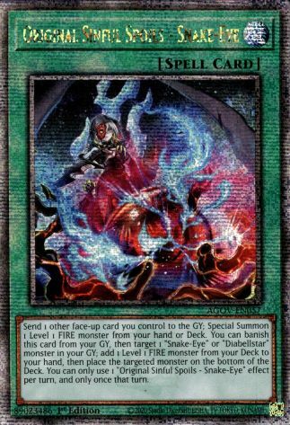 Original Sinful Spoils - Snake-Eye