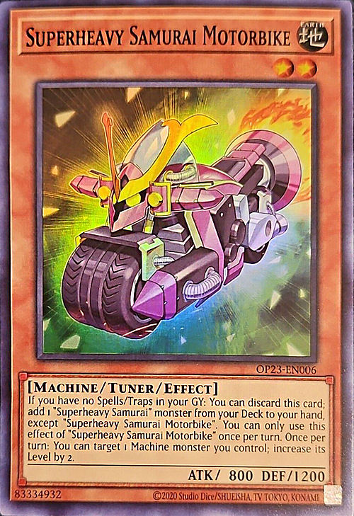 Superheavy Samurai Motorbike