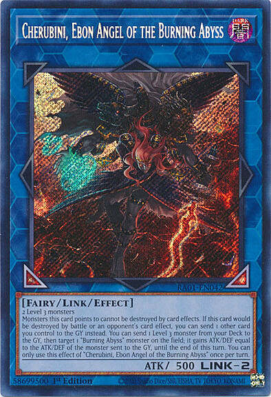 Cherubini, Ebon Angel of the Burning Abyss