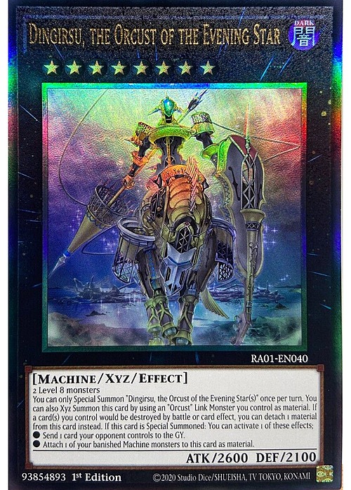 Dingirsu, the Orcust of the Evening Star