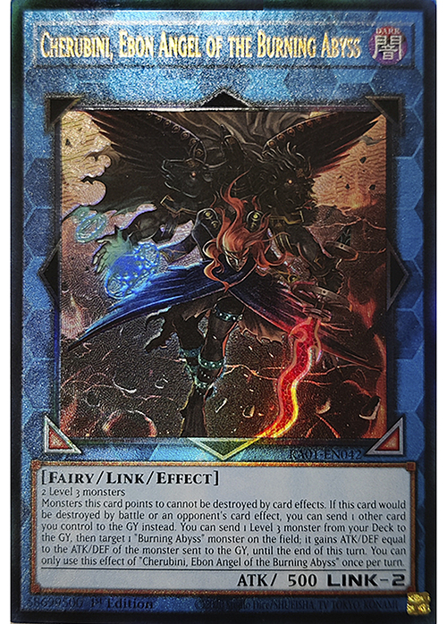 Cherubini, Ebon Angel of the Burning Abyss