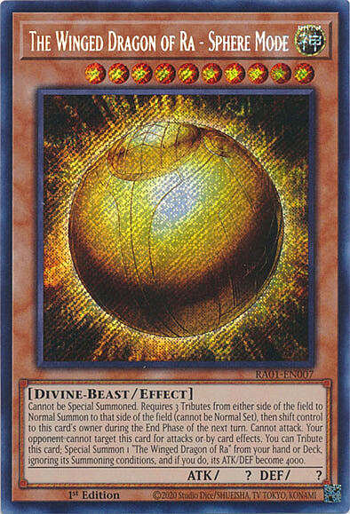 The Winged Dragon of Ra - Sphere Mode
