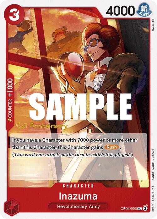 OP-05: 1st Anniversary Tournament Cards