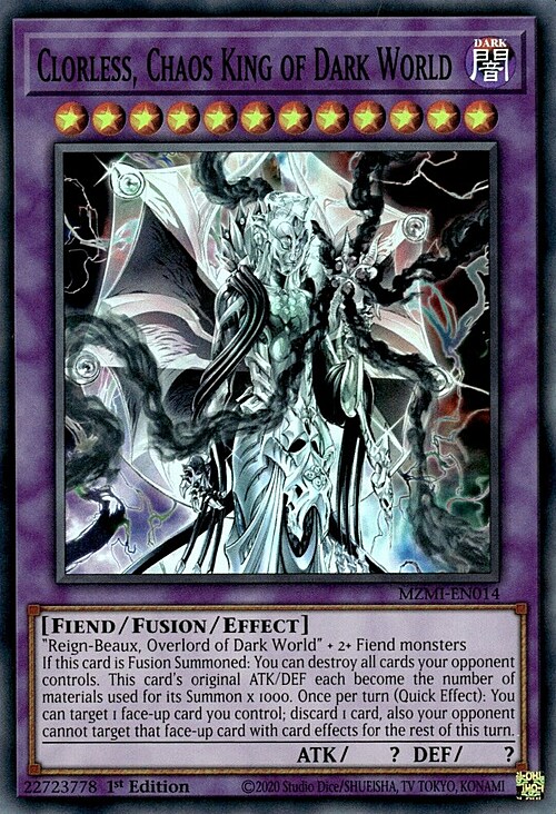 Clorless, Chaos King of Dark World