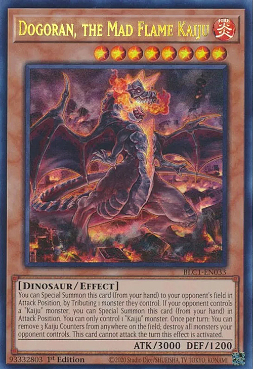Dogoran, the Mad Flame Kaiju