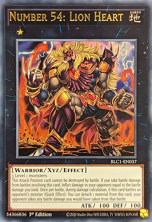 Number 54: Lion Heart