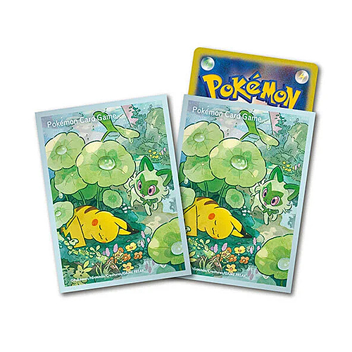 Crimson Haze: Pikachu & Sprigatito Sleeves