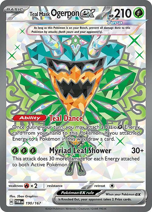 Teal Mask Ogerpon ex