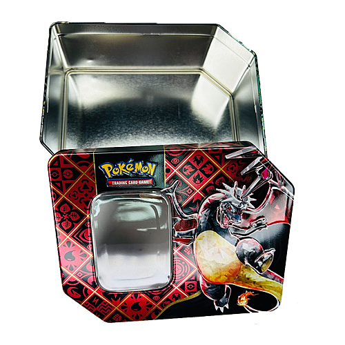 Paldean Fates: Tera Charizard ex Empty Tin