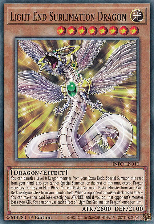 Light End Sublimation Dragon