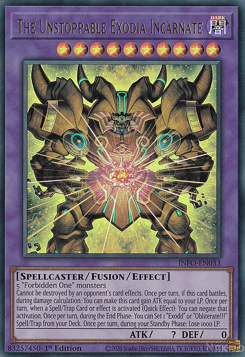 The Unstoppable Exodia Incarnate