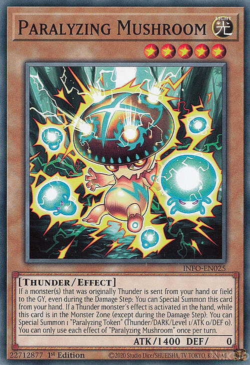 Paralyzing Mushroom