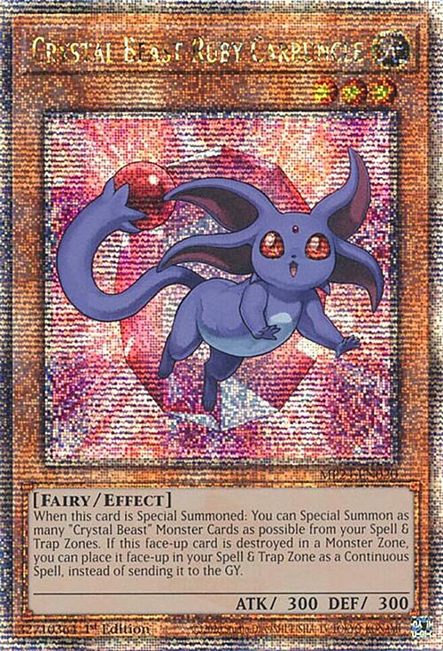 Crystal Beast Ruby Carbuncle