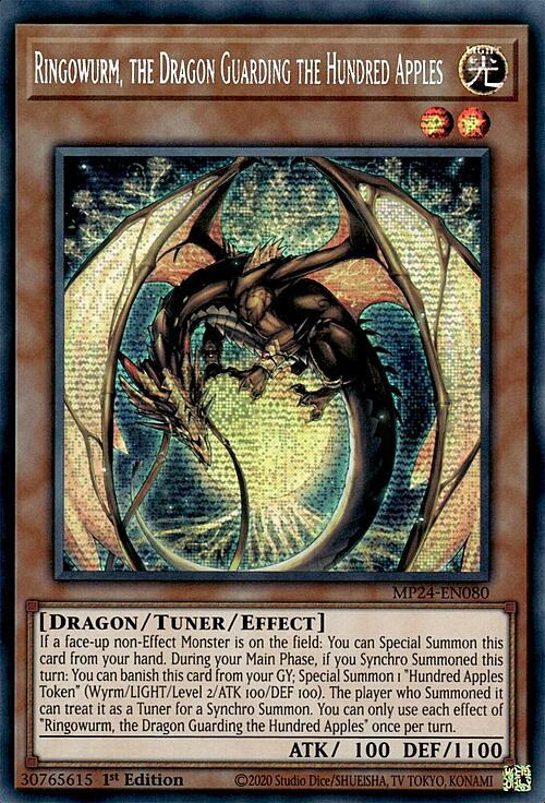 Ringowurm, the Dragon Guarding the Hundred Apples