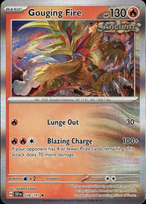 Gouging Fire