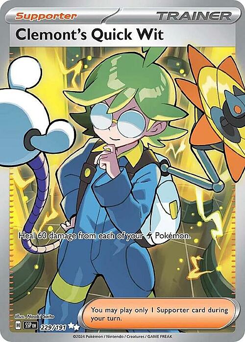 Clemont’s Quick Wit