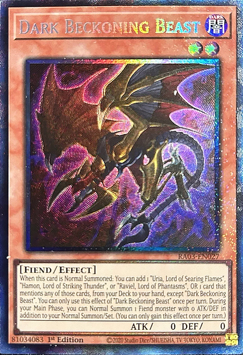 Dark Beckoning Beast