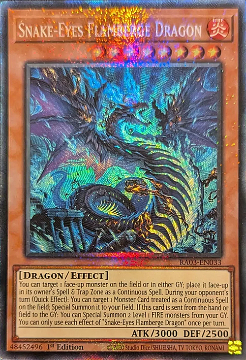 Snake-Eyes Flamberge Dragon