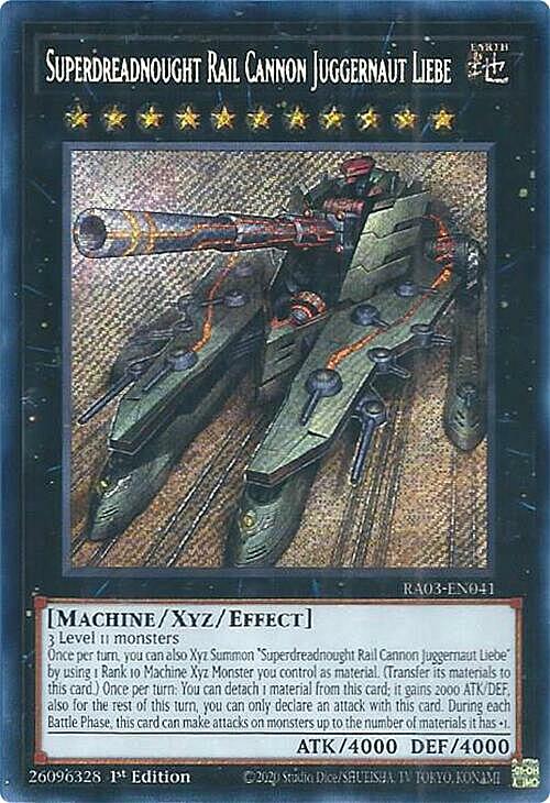 Superdreadnought Rail Cannon Juggernaut Liebe