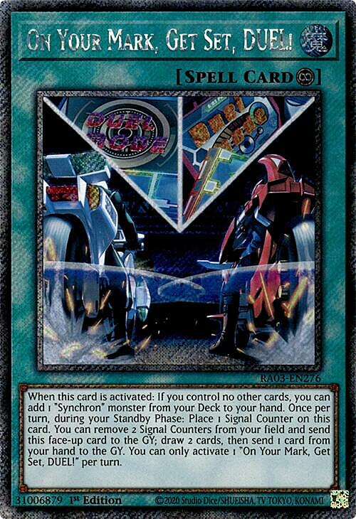 On Your Mark, Get Set, DUEL!