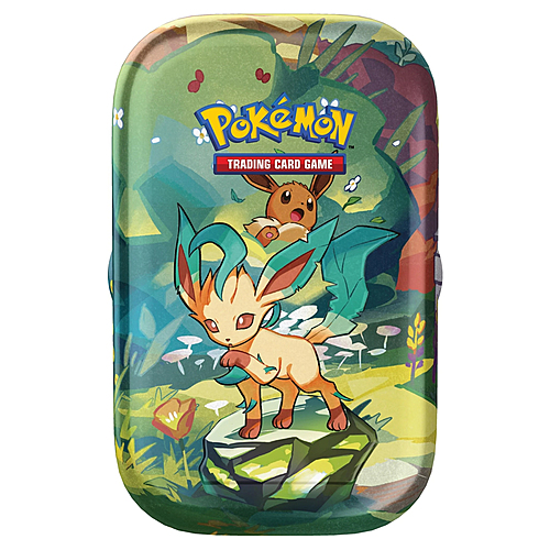 Prismatic Evolutions: Leafeon Mini Tin
