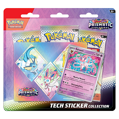 Prismatic Evolutions: Sylveon Tech Sticker Collection