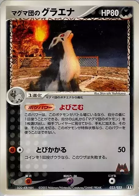 Team Magma's Mightyena