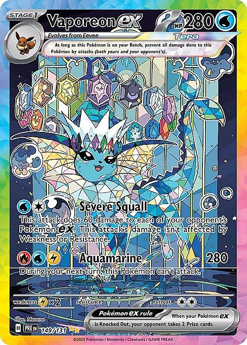 Vaporeon ex