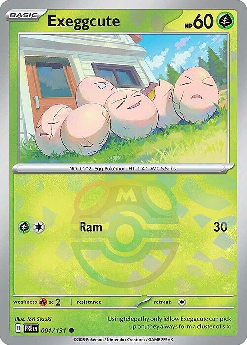 Prismatic Evolutions - Master Ball Reverse Holo