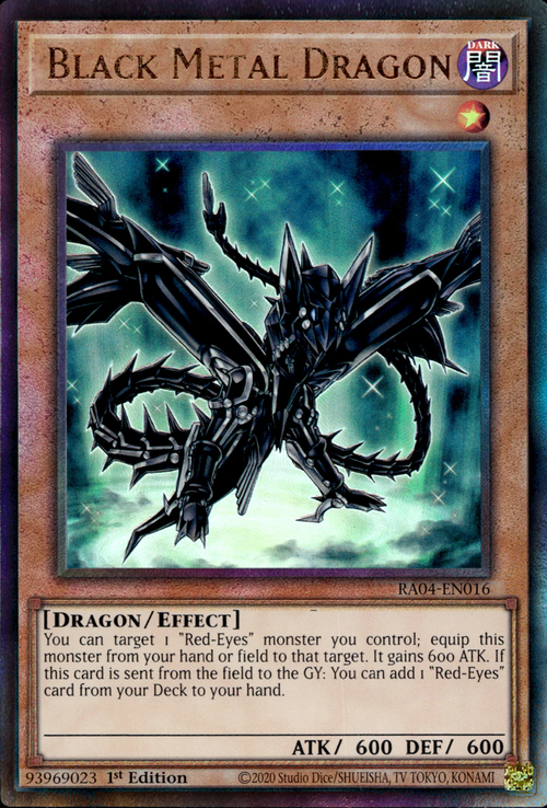Black Metal Dragon
