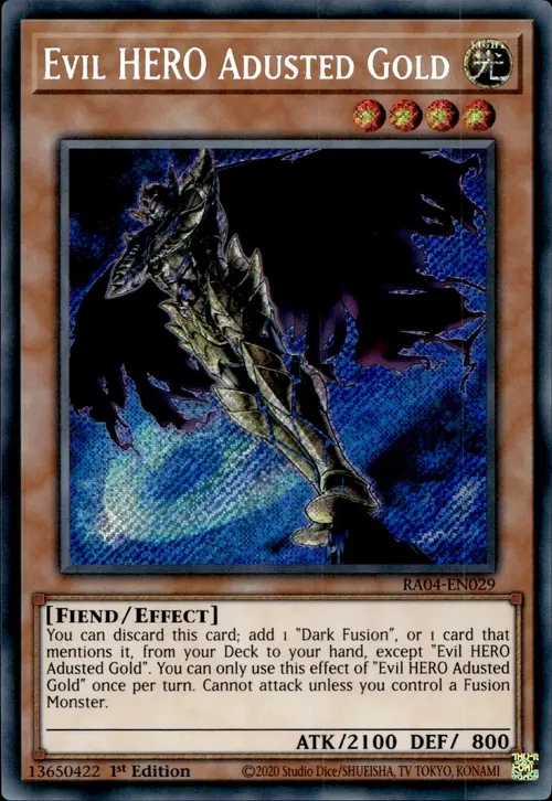 Evil HERO Adusted Gold