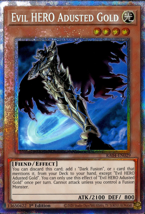 Evil HERO Adusted Gold
