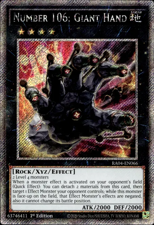 Number 106: Giant Hand