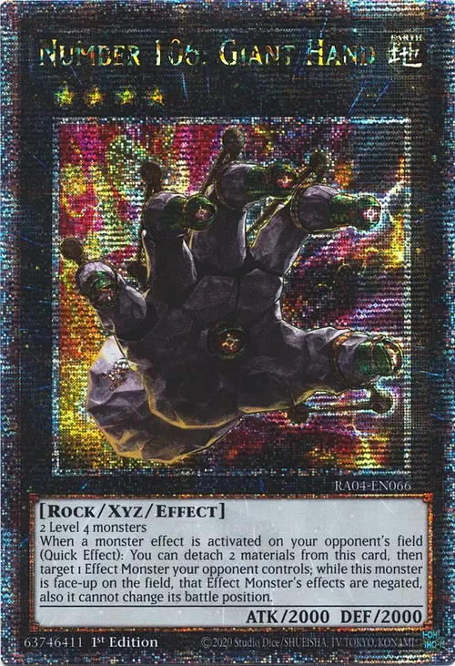 Number 106: Giant Hand