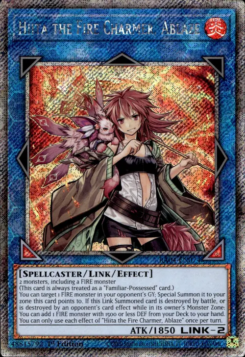 Hiita the Fire Charmer, Ablaze