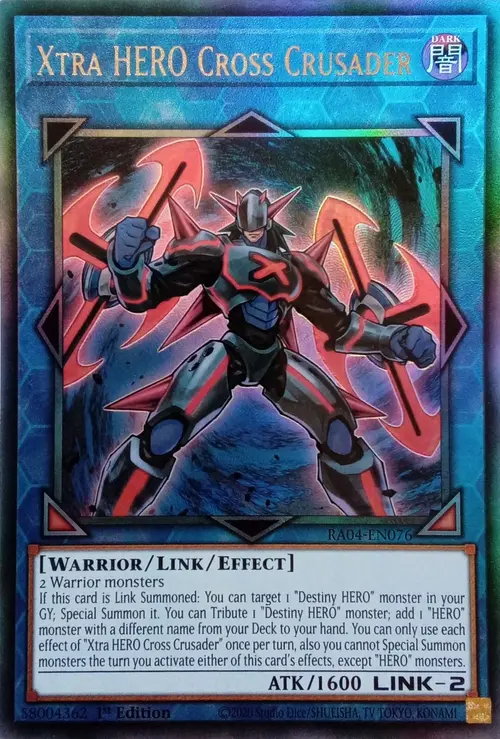Xtra HERO Cross Crusader