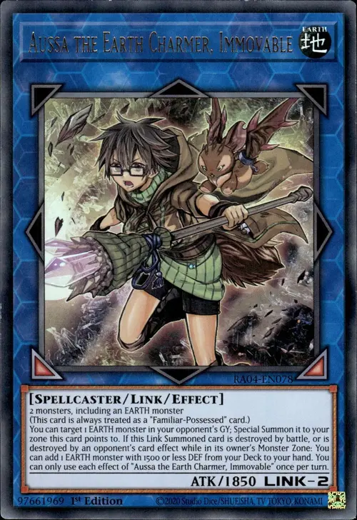 Aussa the Earth Charmer, Immovable