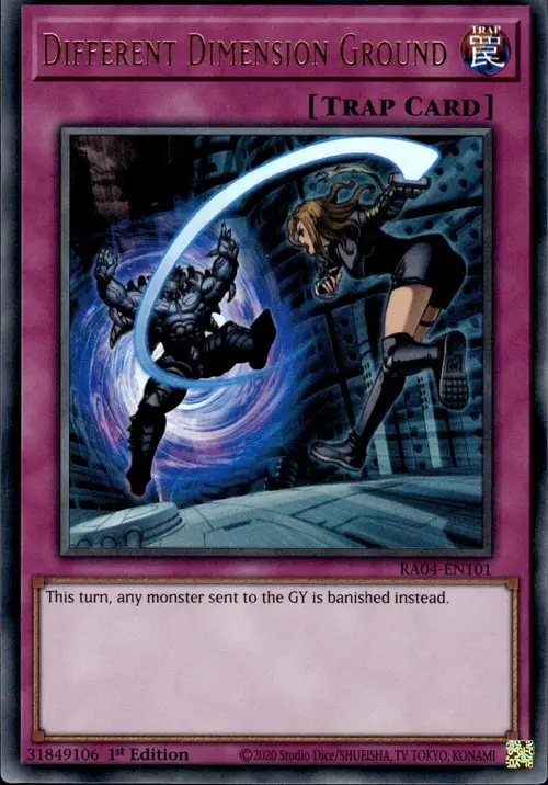Different Dimension Ground