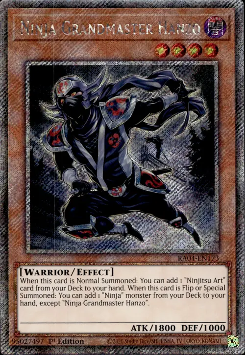 Ninja Grandmaster Hanzo