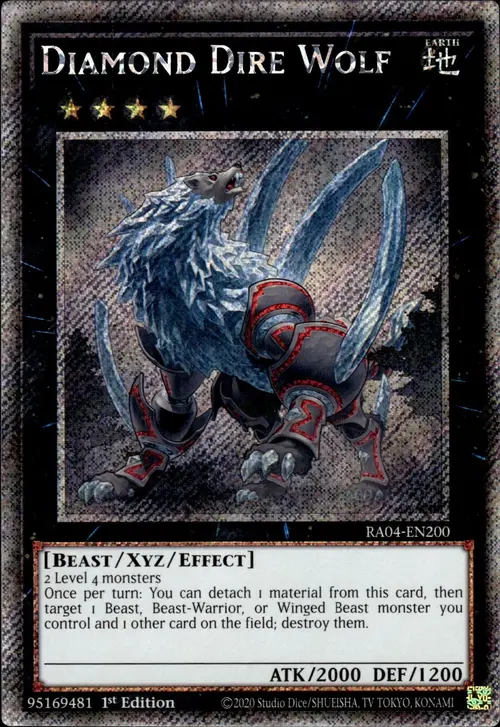Diamond Dire Wolf