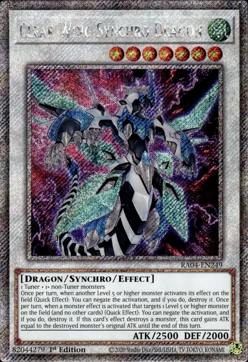 Clear Wing Synchro Dragon