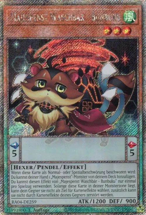 Majespecter Raccoon - Bunbuku