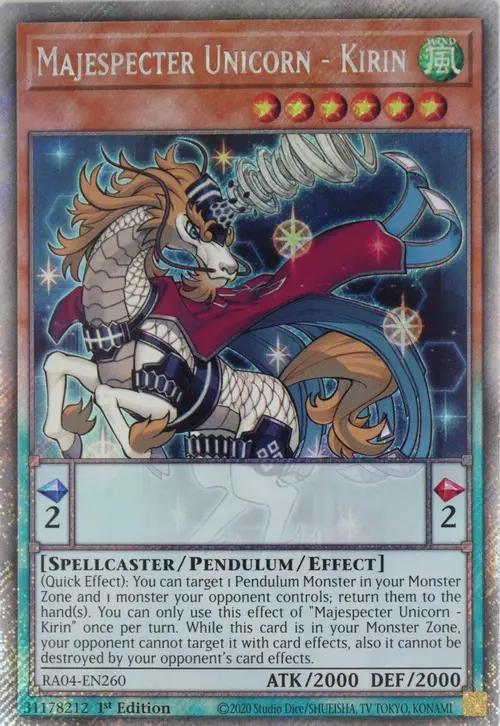 Majespecter Unicorn - Kirin