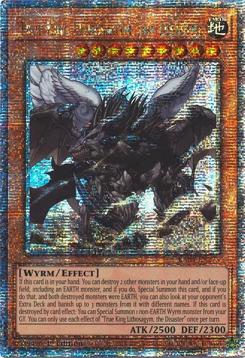 True King Lithosagym, the Disaster