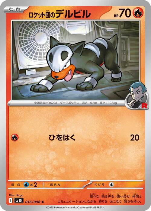 Team Rocket's Houndour