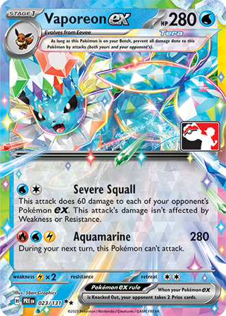 Vaporeon ex