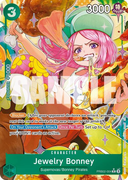 Jewelry Bonney - PRB-02: The Best 2 - Premium Booster (prb02) - Alternate Art - No. PRB02-004a
