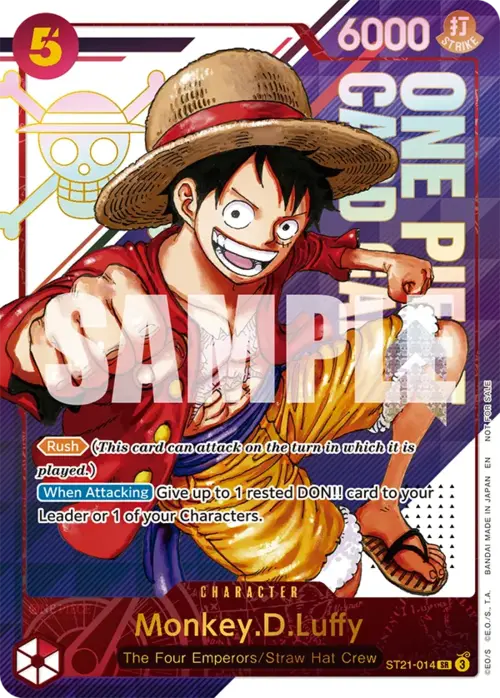 Monkey.D.Luffy — Promos (promo) — No. ST21-014 — Ver. Promo — vTreasure Campaign Pack