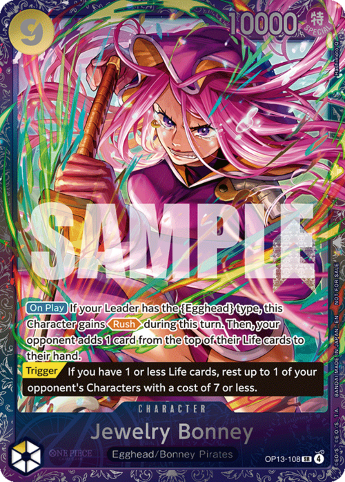 Jewelry Bonney - Championships Promo (op-chp) - Treasure Cup 2026 - No. OP13-108 - Ver. Promo