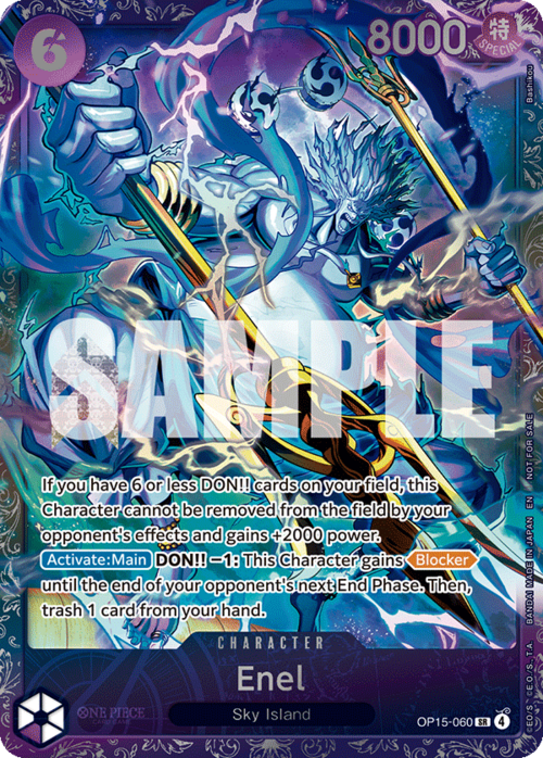 Enel - Championships Promo (op-chp) - Treasure Cup 2026 - No. OP15-060 - Ver. Promo